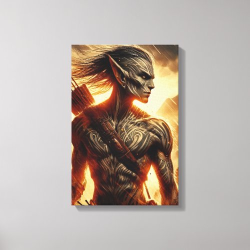 Blazeforge Hunter Canvas Print