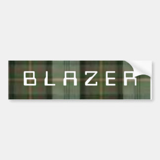 blazer bumper sticker