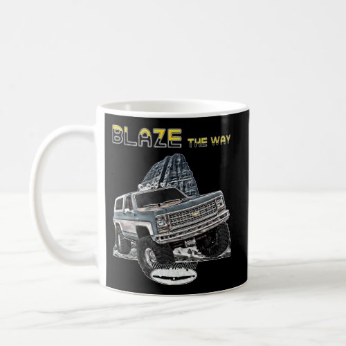 Blazerlifted Squarebody Truckk5Jimmysuburbansilver Coffee Mug