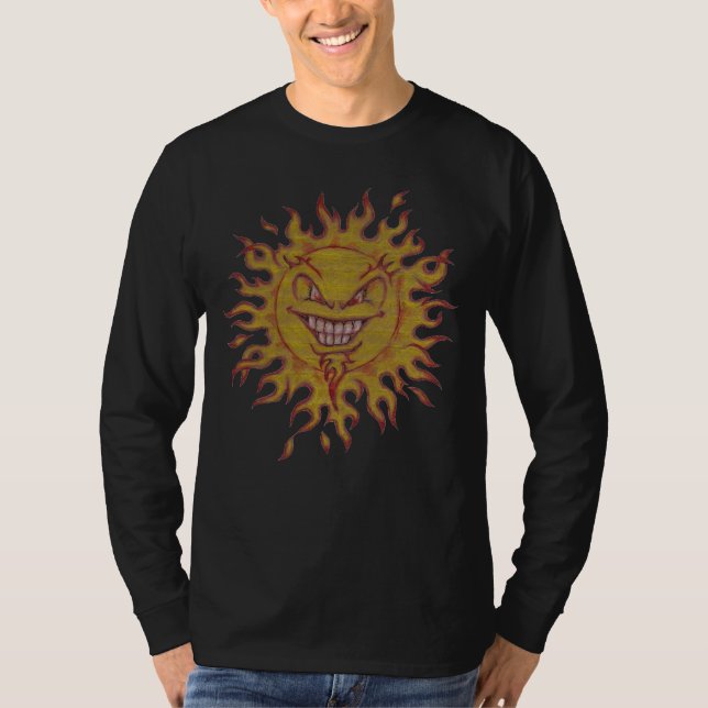 BLAZIN' SUN LONG-SLEEVE TEE (Front)