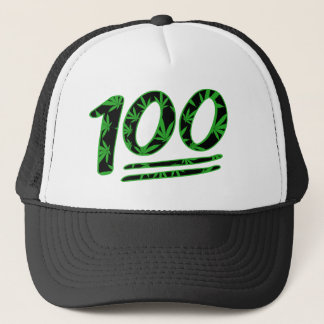 Blazing 100 trucker hat