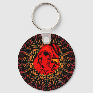 Blazing Brahma Keychain