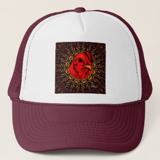 Blazing Brahma Trucker Hat