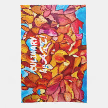 Blazing Cactus Kitchen Towel