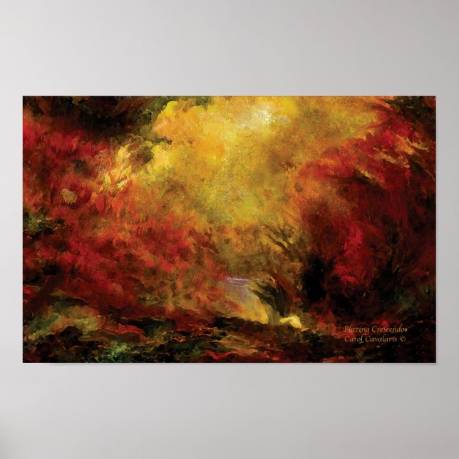 Blazing Crescendos Art Poster/Print Poster (Front)