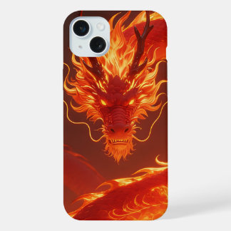 Blazing Fire Dragon | Mythical Flame Dragon Fantas iPhone 15 Plus Case
