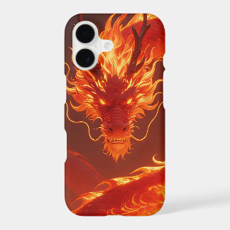 Blazing Fire Dragon | Mythical Flame Dragon Fantas iPhone 17 Case
