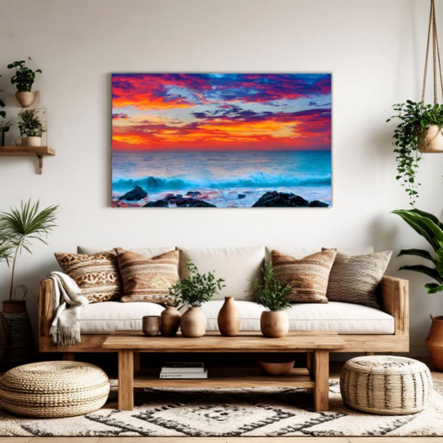 Blazing Horizon Canvas Print (Creator Uploaded)