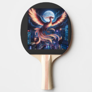 Blazing Phoenix Ping Pong Paddle