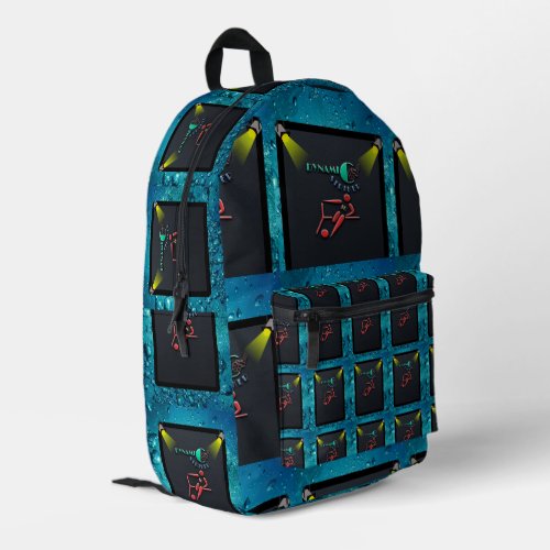 Blazing StrikerDynamic Fusion Power and Precision Printed Backpack