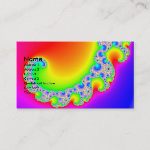 Customizable Blazing Sun Business Card Template