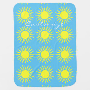 Blazing Sun Thunder_Cove Baby Blanket