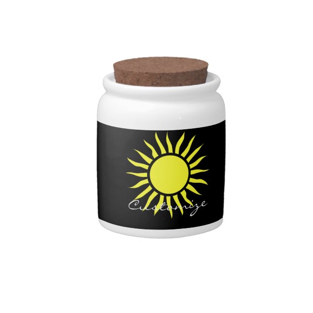 Blazing Sun Thunder_Cove Candy Jar (Front)