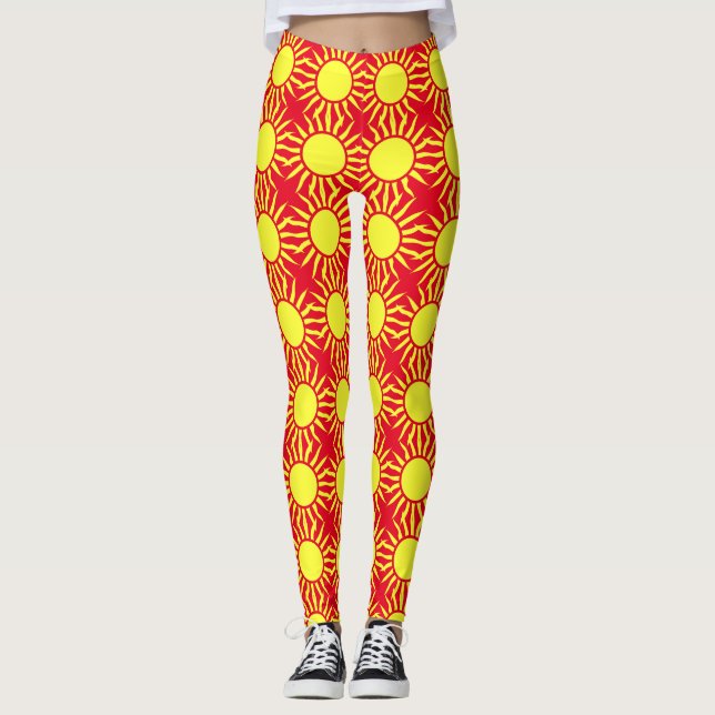 Blazing Sun Thunder_Cove Leggings (Front)