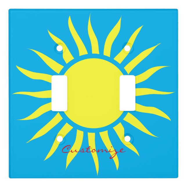 Blazing Sun Thunder_Cove Light Switch Cover (Front)