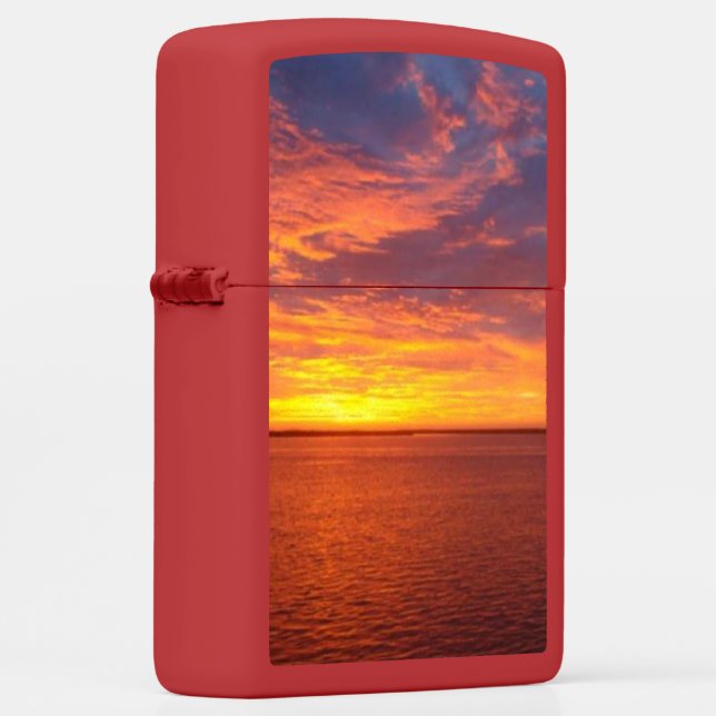 Blazing Sunset Zippo Lighter (Right)