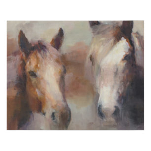 Blazing The West Faux Canvas Print
