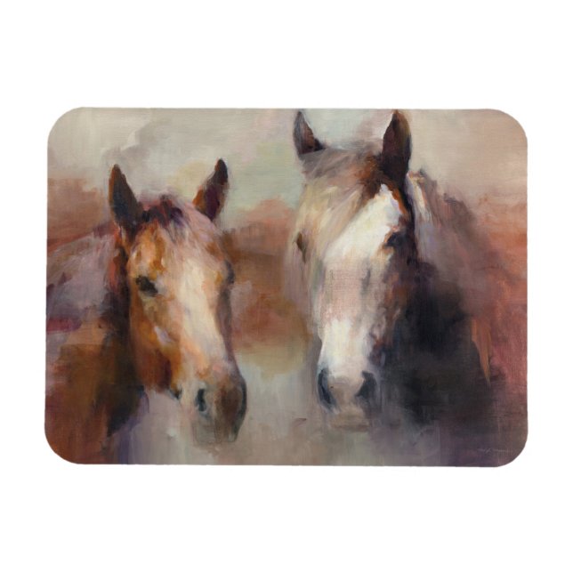 Blazing The West Magnet (Horizontal)