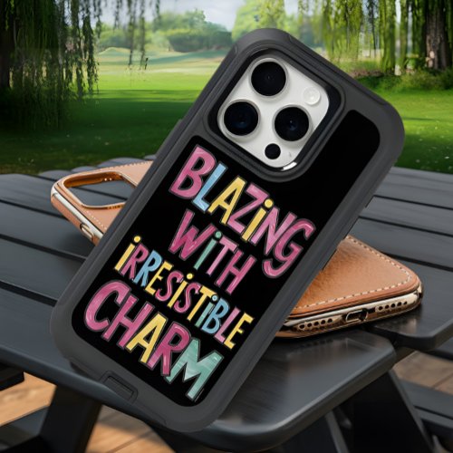 Blazing With Irresistible Charm iPhone 15 Pro Case