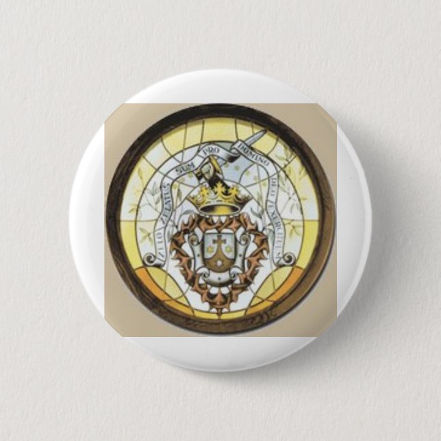 Blazon of the Carmelo Pinback Button (Front)