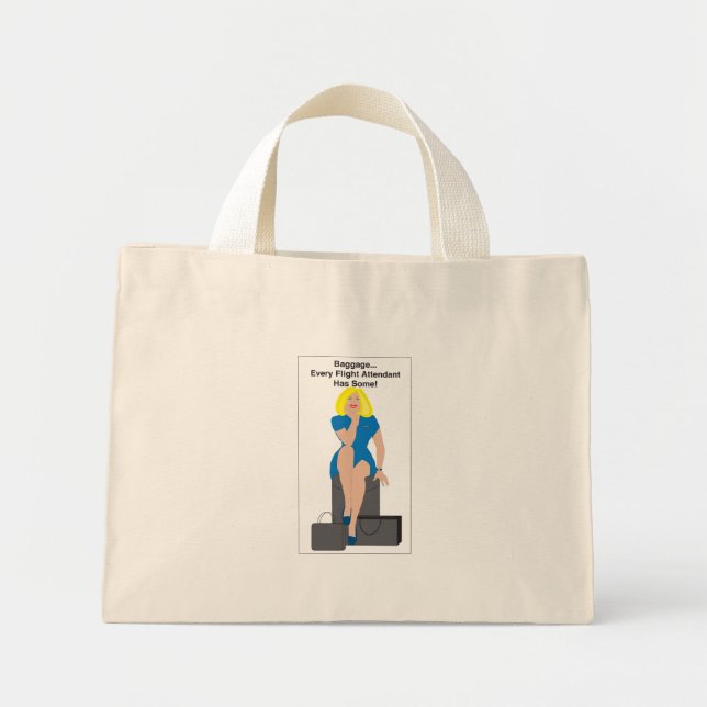 BLBagWoman Mini Tote Bag (Front)