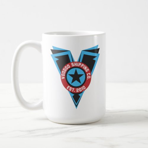 Blck  Blue 16 oz Coffee Mug