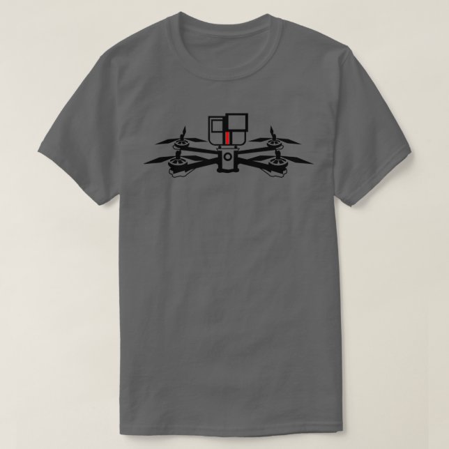 Blck FPV drone Pilot quad Must Have  T-Shirt (Design Front)