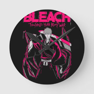 Bleach kids round clock