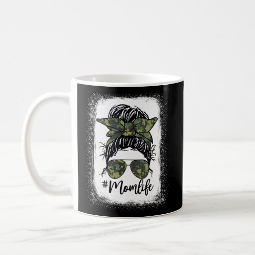 Bleached Camouflage Mom Life Tees For Mothers Day Coffee Mug