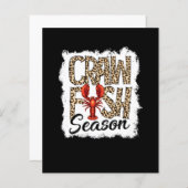 Bleached Crawfish Season Leopard Crawfish Boil (Front/Back)