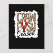 Bleached Crawfish Season Leopard Crawfish Boil (Front)