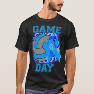 Bleached Game Day Diabetes Awareness T-Shirt