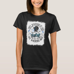 Bleached I Am The Storm Strong Woman Diabetes Awar T-Shirt
