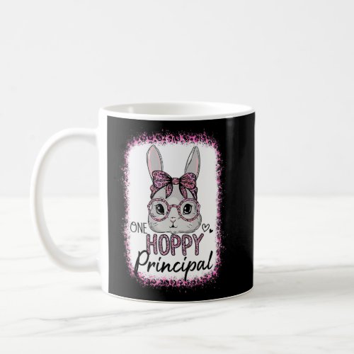 Bleached Leopard Pink Sunglasses Bunny One Hoppy P Coffee Mug