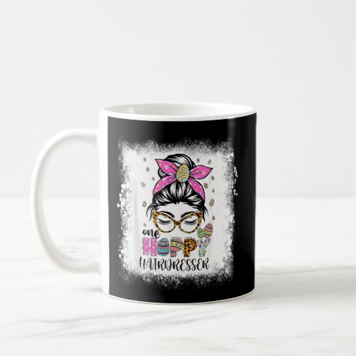 Bleached Messy Bun One Hoppy Hairdresser Bunny Eas Coffee Mug