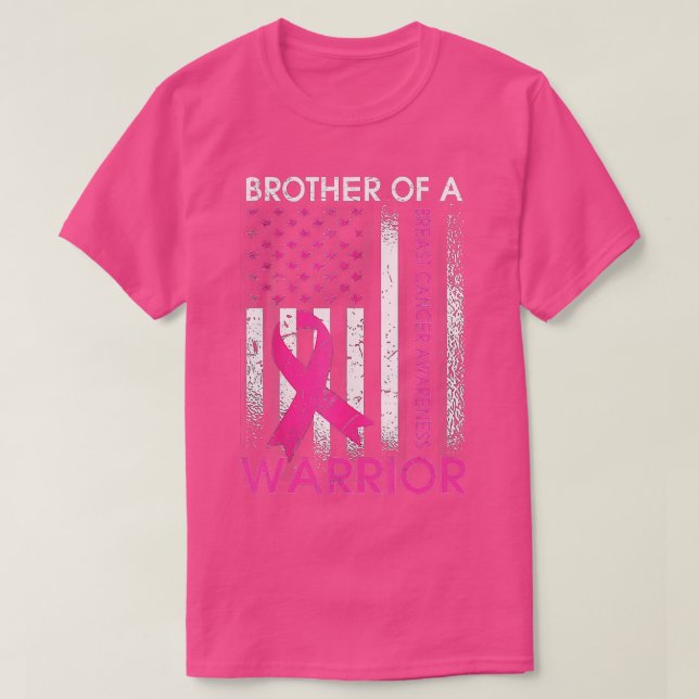 Bleached Pink Ribbon Support Squad Awareness  (31) T-Shirt (Design Front)