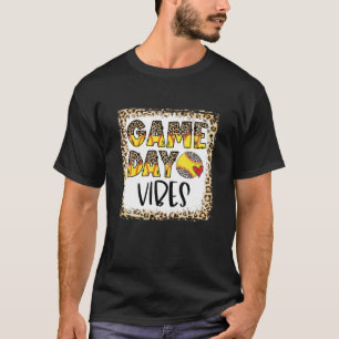 Bleached Softball Game Day Vibes Tee Softball Mom