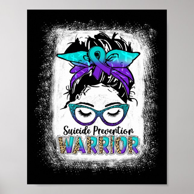 Bleached Suicide Prevention Awareness Week Messy B Poster (Front)