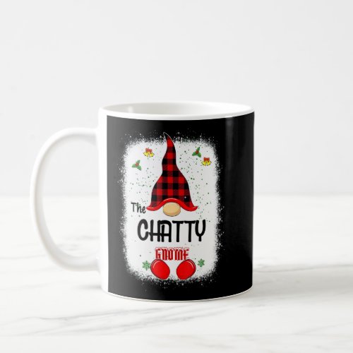 Bleached The Chatty Gnome Matching Family Christma Coffee Mug