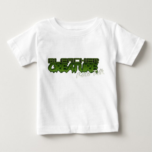 BleacherCreatureRotoTalk Baby Wear Baby T-Shirt (Front)