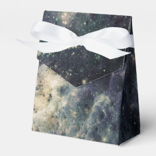 Bleak Galaxy Space Rock Birthday Party Favor Boxes