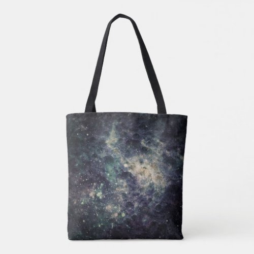 Bleak Galaxy Space Rock Cool Tote Bag
