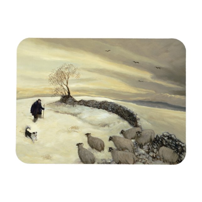 Bleak winter day magnet (Horizontal)