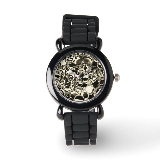 Blebs of gold or bubbles of glass brightness? watch (Front)