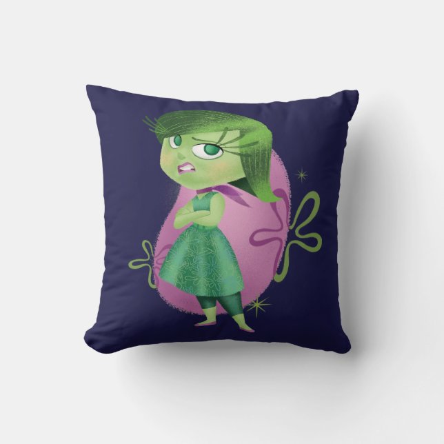 Bleccch! Throw Pillow (Front)