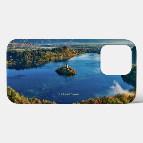Bled Island Slovenia scenic iPhone 13 Pro Case