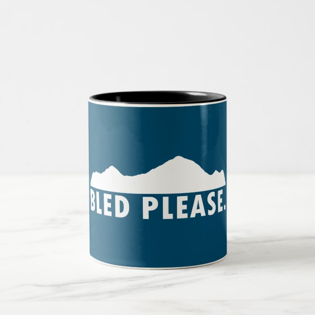 Bled Please Two-Tone Coffee Mug (Center)