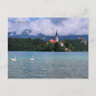 Bled Slovenia Postcard