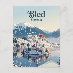 Bled, Slovenia Postcard