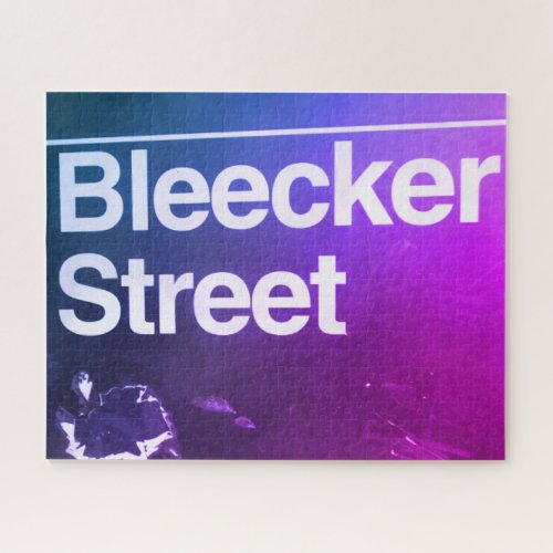 Bleecker Street Greenwich Village Manhattan NYC Jigsaw Puzzle